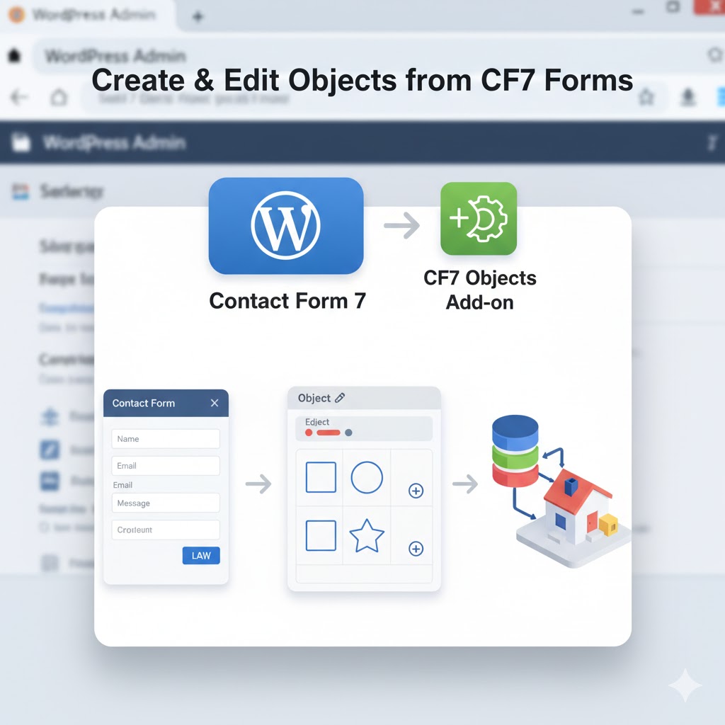 Imagem ilustrativa do plugin FAFAR CF7CRUD WP
